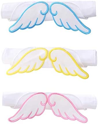 ベビー 汗取りパッド 綿100% 赤ちゃん 3枚セット あせとりパッド かわいい 天使の羽汗取りパッド ガーゼ汗取りパッド 柔らかい 吸水性 通気性 肌触り あせも対策 春夏 秋冬 新生児 出産祝い