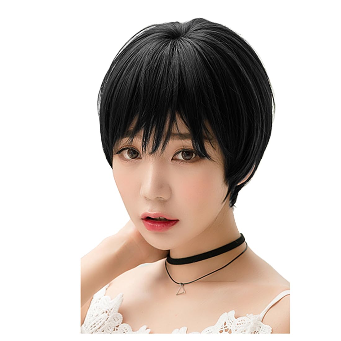 手触り・質感・光沢度、全てにおいて自然な高品質の髪質を実現。高級耐熱フィバーを採用、ウィッグ特有のテカリ感を抑え、より人毛に近いしっとりとした自然な手触り。ドライヤー・アイロン（160℃以内）等使用O