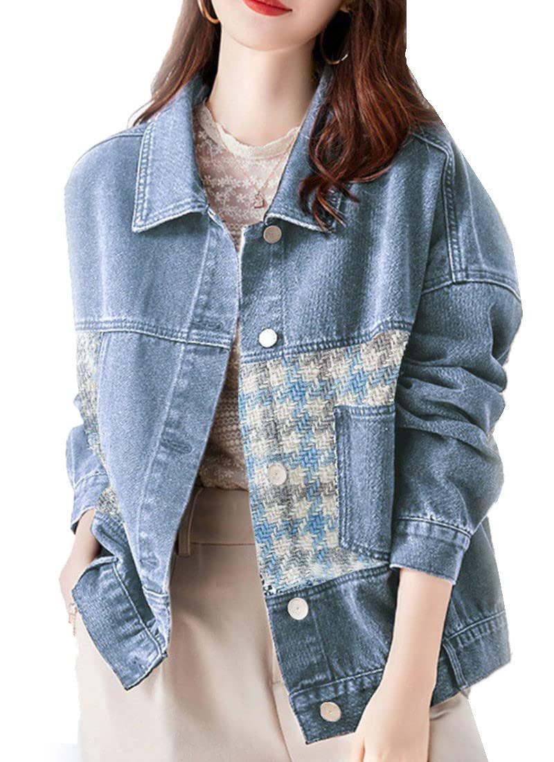 デニムジャケット デニムコート レディース ジャケット コート ジージャン ブルゾン ショートジャケット アウター Gジャン 春コート