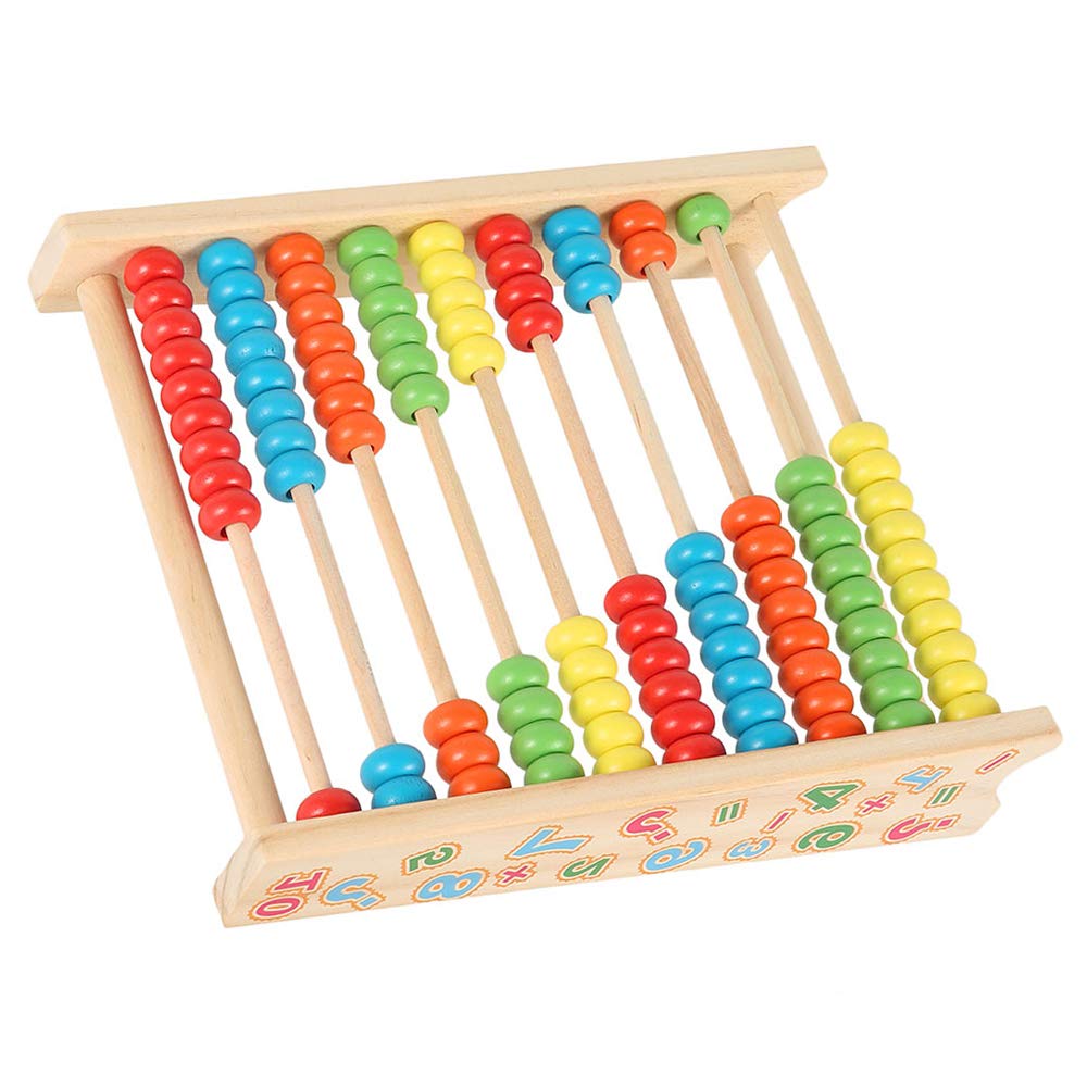 そろばん おもちゃ 木製 玉そろばん 百玉そろばん 子供 レインボービーズ アバカス 数字 100 算数 おもちゃ 知育・学習玩具 その他おもち