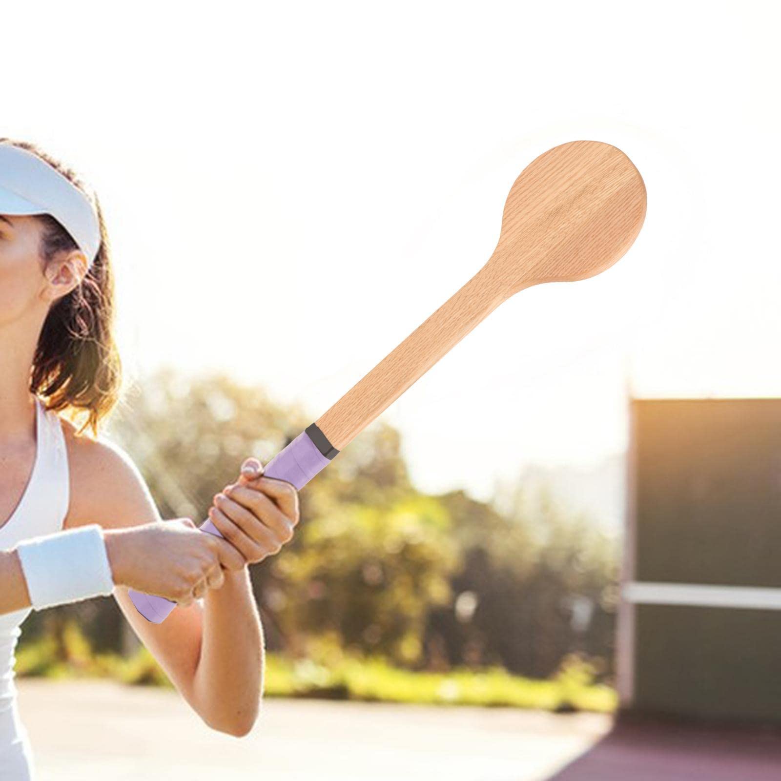 木製テニスポインターラケットトレーニング機器プロフェッショナルテニスポインタースプーンミドルバッティングテニスプレーヤー子供初心